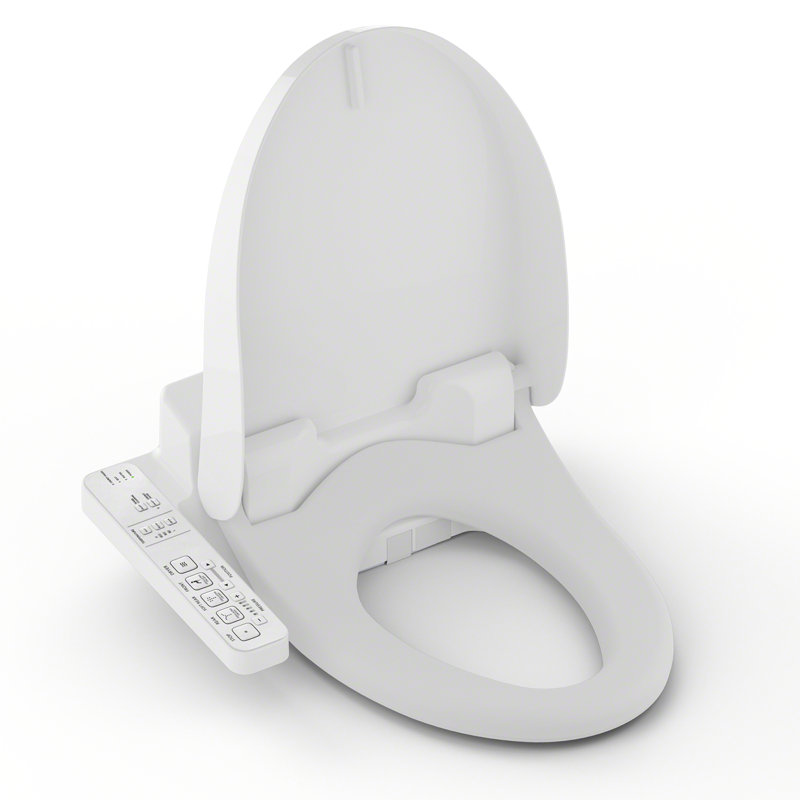 Washlet® Round Toilet Seat Bidet, Cotton