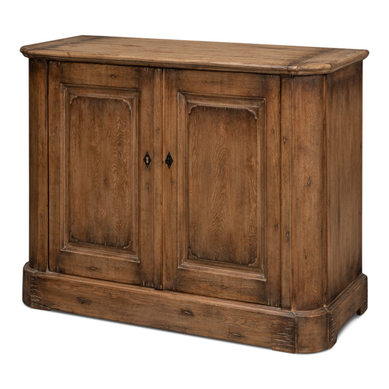 Desserte Antique 2 portes, Brun