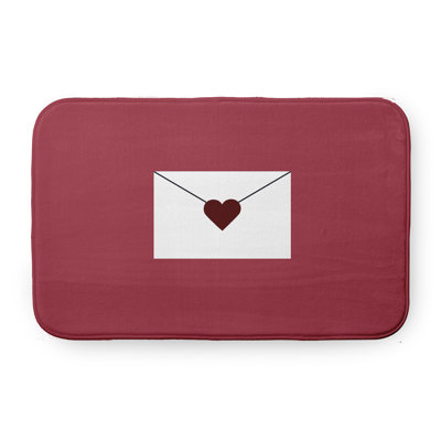 Tapis de bain pour la Saint-Valentin