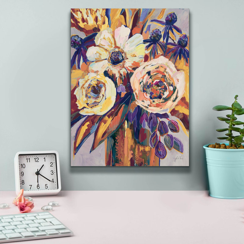 «Fall Vision» par Jeanette Vertentes, art mural sur toile, H 16 po x l 12 po x P 0,75 po
