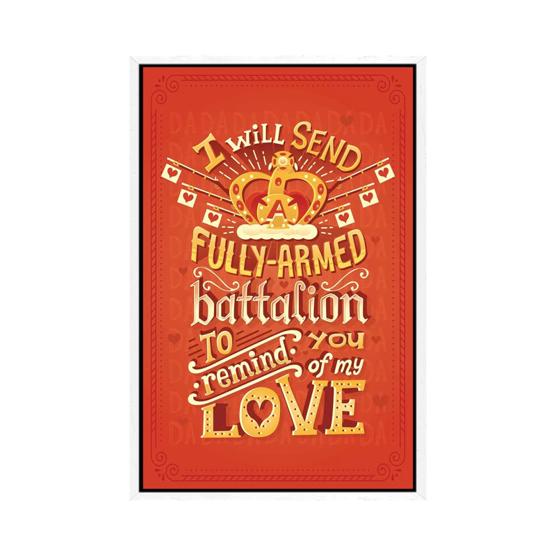 Hamilton I by Risa Rodil - Print on Canvas, White Framed, 66.04 cm H x 45.72 cm W