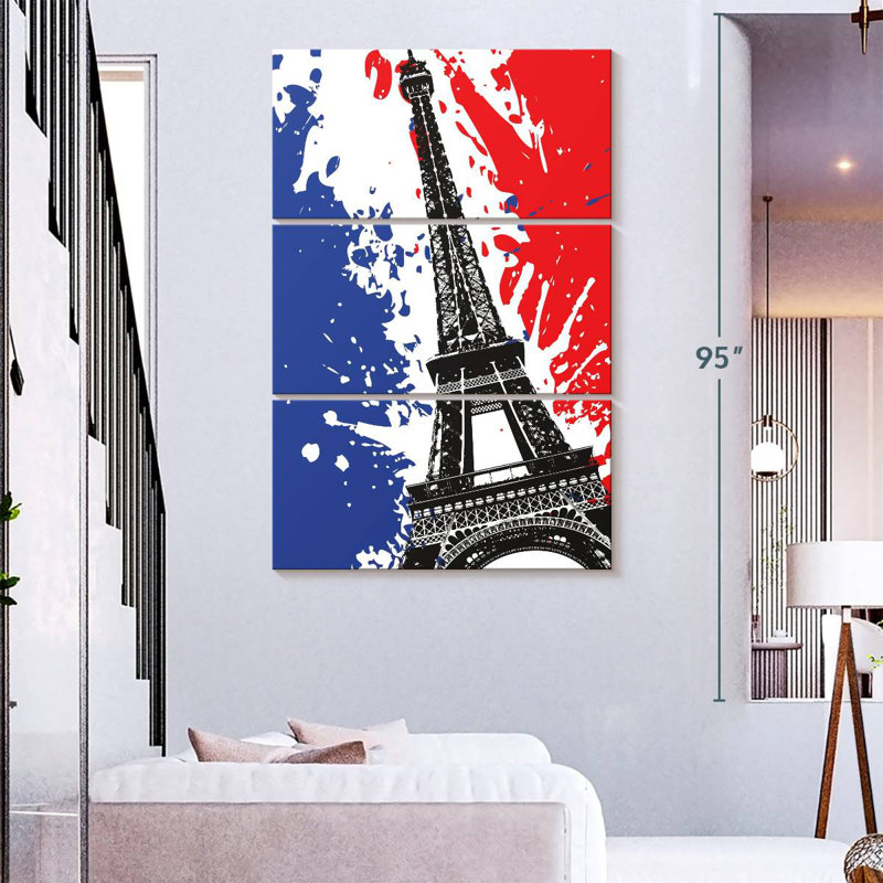 Tour Eiffel Masam, H 74 po x l 48 po