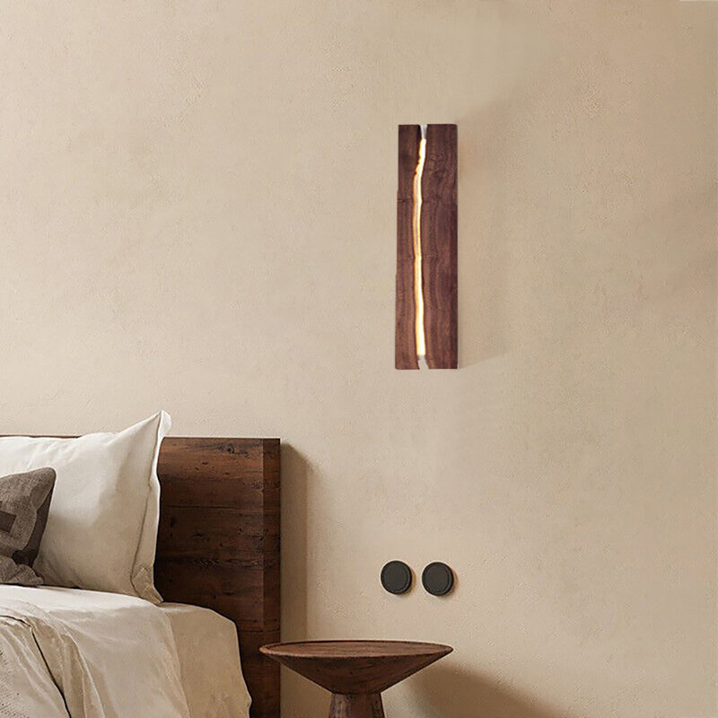 LED Flush Mounted Sconce, 18" H x 5" W x 2" D