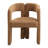 Modern Upholstered Barrel Dining Armchair-1401967618