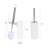 Bath Bliss Plastic Toilet Brush And Holder-73065335-73065336