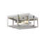 Plafonnier encastré carré à 2 lumières 13,75 po Vigue-726297048