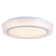 15" Decorative Textured Round LED Ceiling Light - 30W, 1800LM, 5 Adjustable Colour Temps, Dimmable, ETL Certified