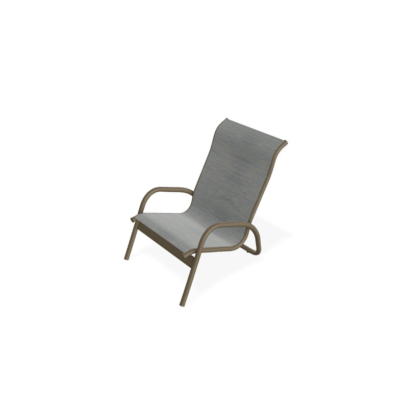 Beach Chair, Textured Beachwood, Reflection