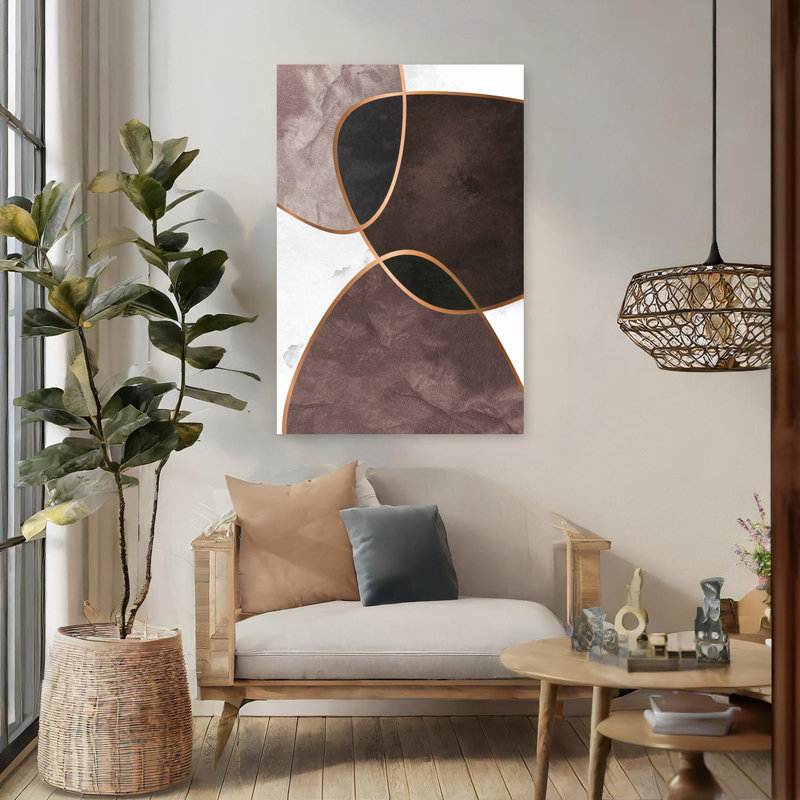 Velvet Shapes 4, art contemporain abstrait, 48" H x 32" W