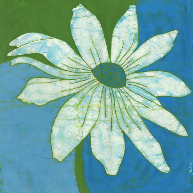 Monterey White - Wrapped Canvas Print, 30cm H x 30cm W