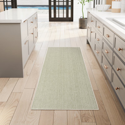 Tapis intérieur vert ivoire Nourison