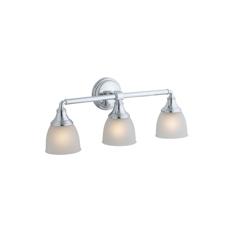 Devonshire 3 - Light Vanity Light, Polished Chrome