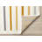 Fresno Cream Blue Yellow Curved Lines Area Rug-102211059