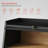 Large Double‑Layer Black Bread Box, Farmhouse Storage Organizer for Kitchen Counter Pantry Cabinet
