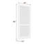 Porte intérieure de style shaker 80 po-123492505
