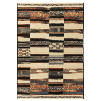 Dermot Flatweave Beige/Grey Rug