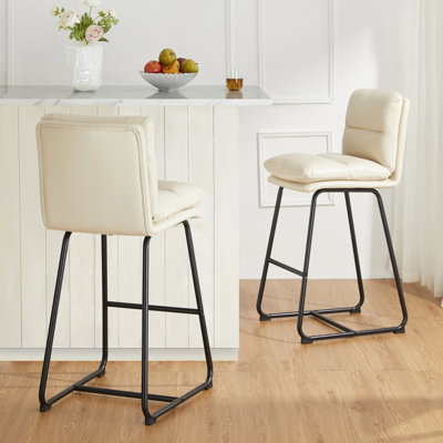 Tabouret de bar et de comptoir rembourrés Modern