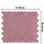 Tribeca 1" Hex Glossy 10-1/4 " x 11-7/8 " Porcelain Mosaic Floor and Wall Tile-1357382660
