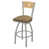 Canter Sand Vinyl / Anodized Nickel Frame selected