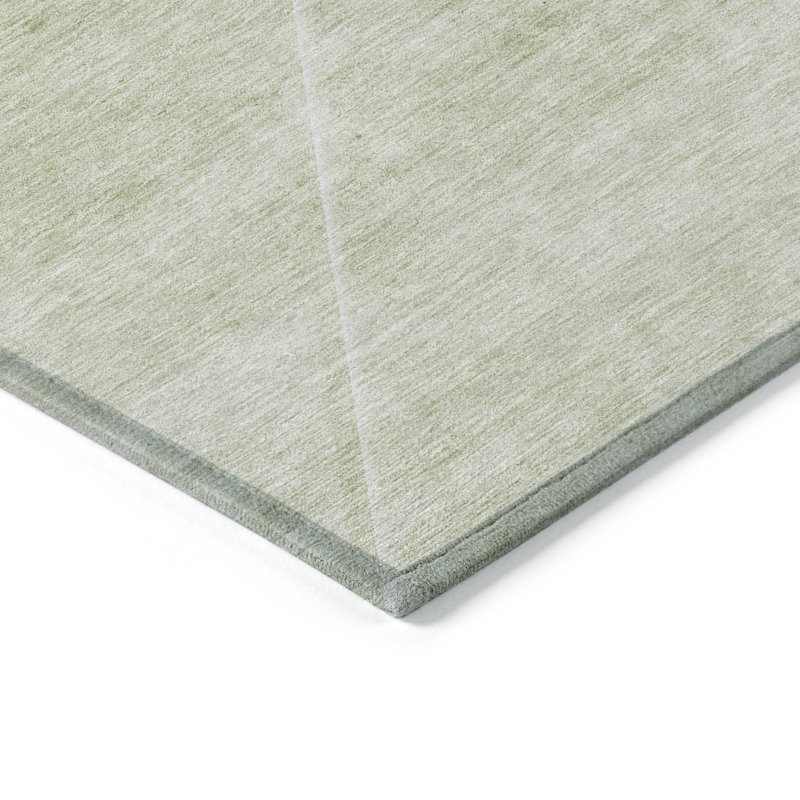  Tapis d'entrée antidérapant Malchow, Rond 8 pi