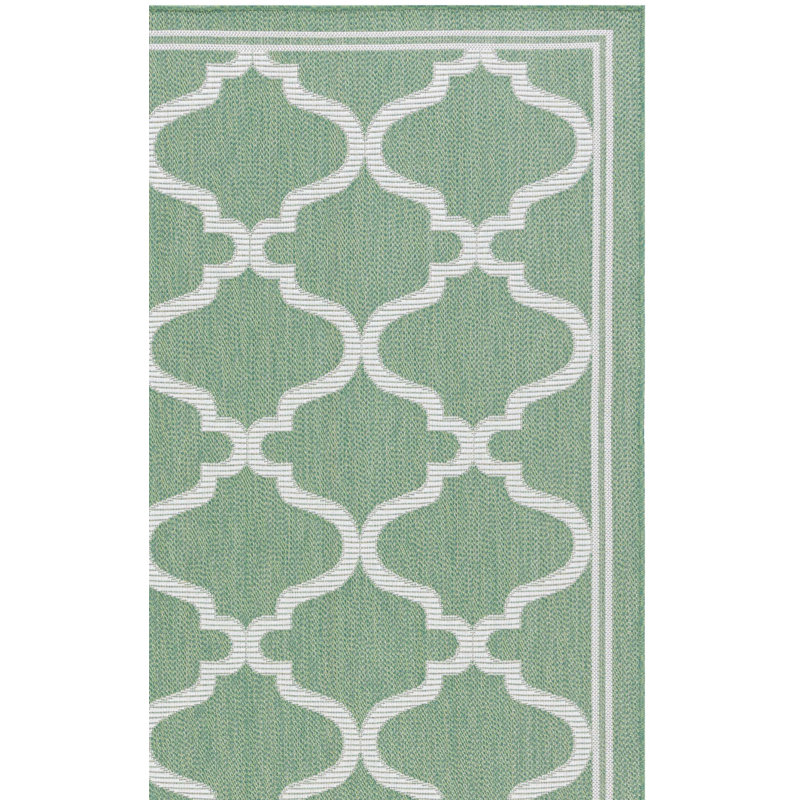 Jaxzen Performance Machine Washable Geometric Indoor/Outdoor Area Rug, Rectangle 8' x 10'