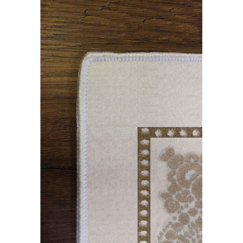 Premium Woven Area Rug, 5.9 x 9.2 Feet | 100% Polyester, 650 g/m² | Antibacterial, Non-Slip PVC Dot Underside, 0.3 in Pile Height | Machine Washable, 3D Digital Printing | Perfect for Living Room & Bedroom Decor