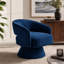 Fauteuil demi-tonneau pivotant de 27,5 po Nevile-723477885