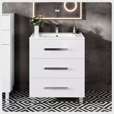 Meuble-lavabo simple 32 po Shenika