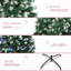 Lighted Artificial Pine Christmas Tree-264588135