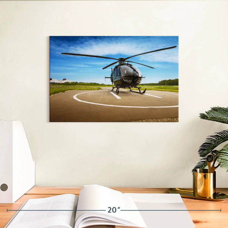 Mehar Helicopter, 8" H x 12" W