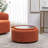 Savinien Upholstered Round Storage Ottoman-924381050