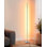 Lampe de coin à DEL à DEL, lampe sur pied moderne à intensité variable pour le salon, la chambre à coucher, le bureau personnel, lumière blanche chaude, design minimaliste