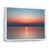 White Floater Framed