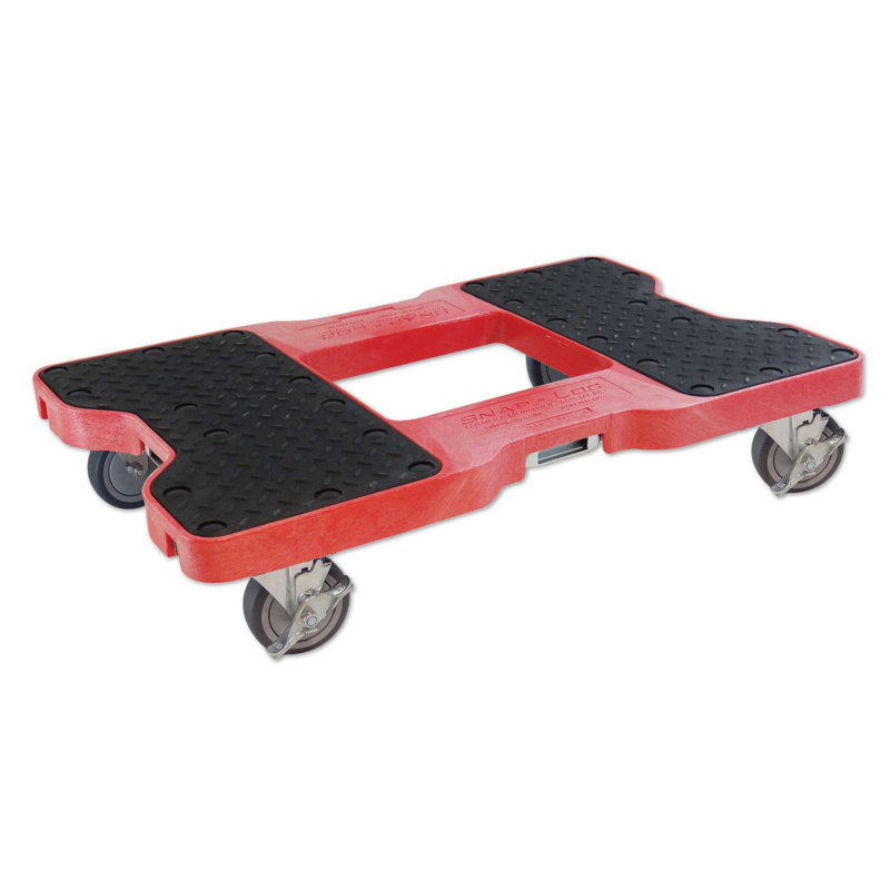 Chariot électrique de 1 500 lb Snap-Loc, Rouge
