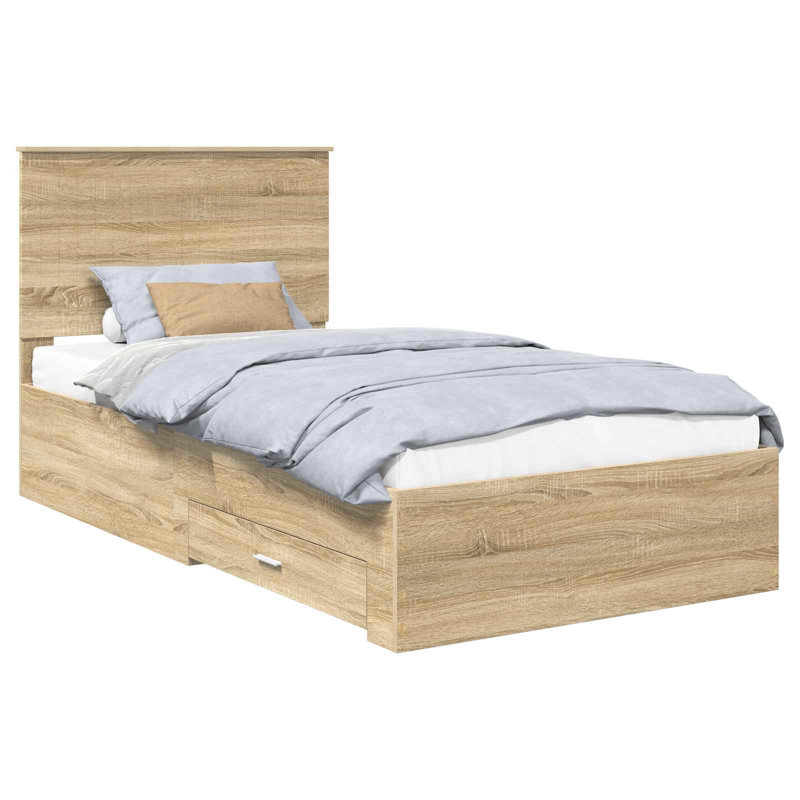 Bed, Sonoma Oak, Single (3')