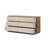 Olive Mariella 6 Drawer Dresser-Beige Painted Linen