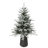 Sapin de Noël illuminé 4 pi avec sapin Fraser