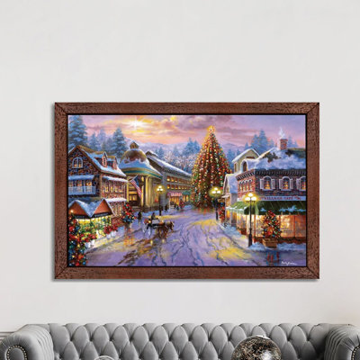Christmas Eve by Nicky Boehme - Print on Canvas