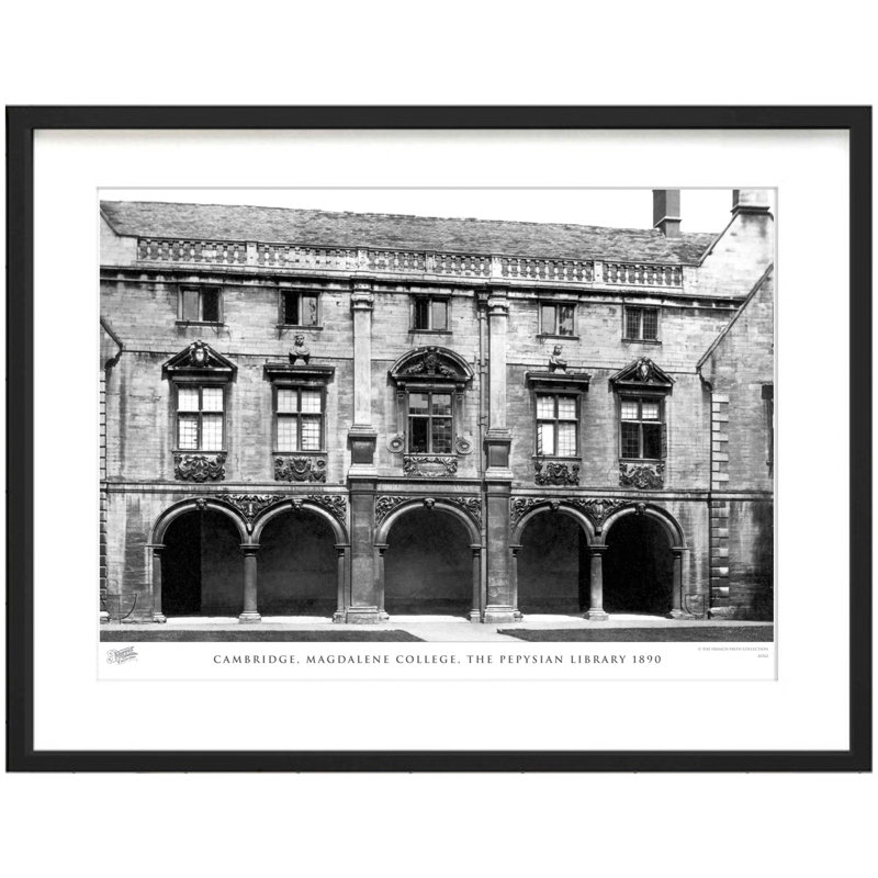 Cambridge, Magdalene College, The Pepysian Library 1890 by Francis Frith - Single Picture Frame Print