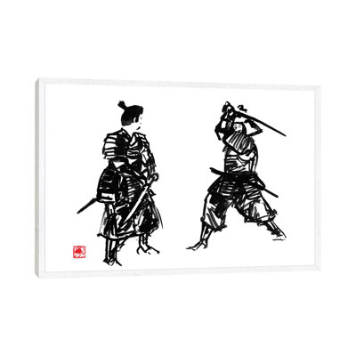 Touching Swords I 1 Piece Wall Art on Canvas