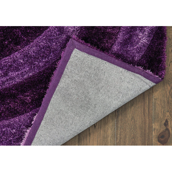 Wrought Studio Fitts Performance Violet Rug & Reviews | Wayfair