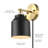 Urio Plug-in Armed Sconce-1316666255