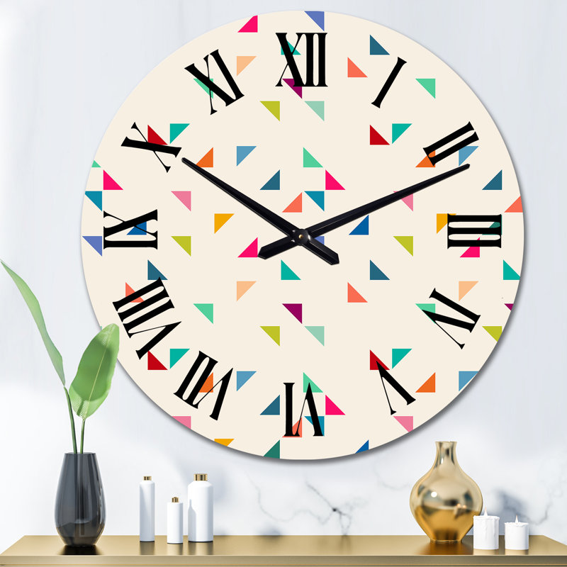 Horloge murale surdimensionnée, Grand