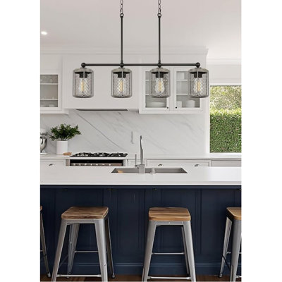 33in 4-Light Modern Farmhouse Island Light modern design house plans