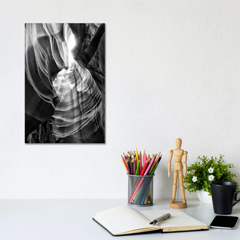 Antelope Canyon Natural Wonder XI by Philippe Hugonnard - Wrapped Canvas Print, 20.32 cm H x 30.48 cm W