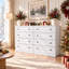Commode 4 tiroirs l 29,5 po, commode en bois avec tiroirs pour chambre à coucher, placard et salon (ensemble de 2)-882235696