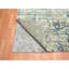 Tapis vert en laine noué à la main 8 pi 9 po x 12 pi à motif abstrait moderne en laine FFED1BBF7C954B44AF1477E3261CAB27