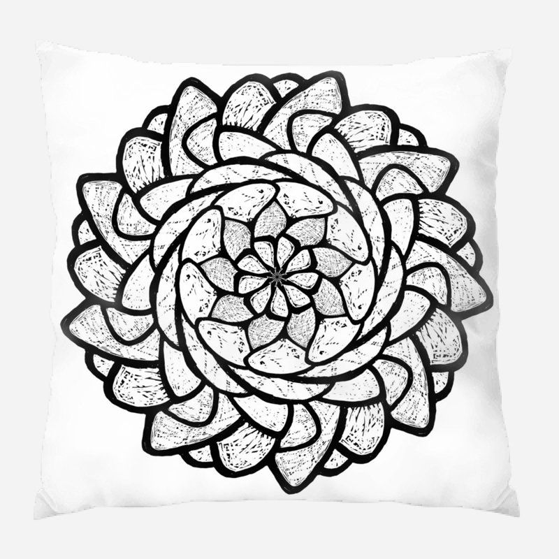 Coussin mandala