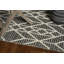 Tapis gris à lignes géométriques-171798038