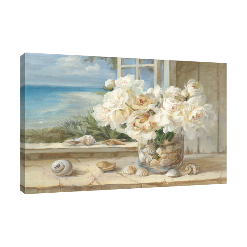"By The Sea", toile tendue par Danhui Nai, H 40 po x l 60 po x P 1,5 po
